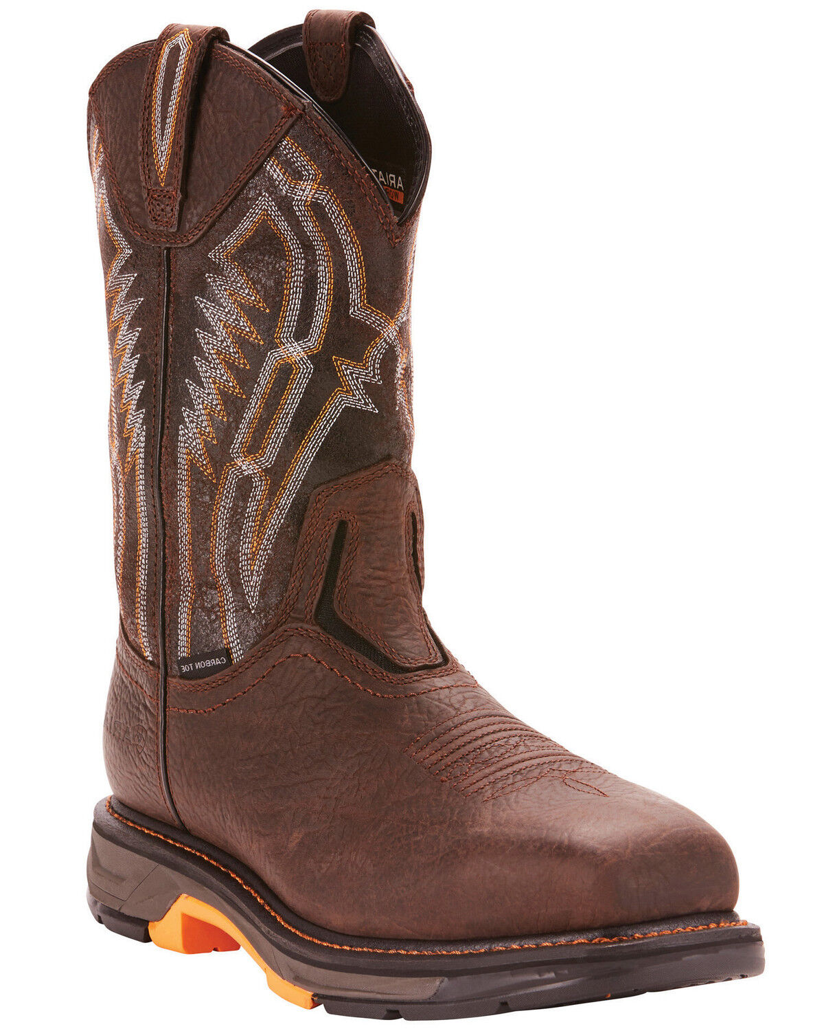 Image #1 - Ariat Men's WorkHog® XT Dare Boots - Carbon Toe, Brown, hi-res