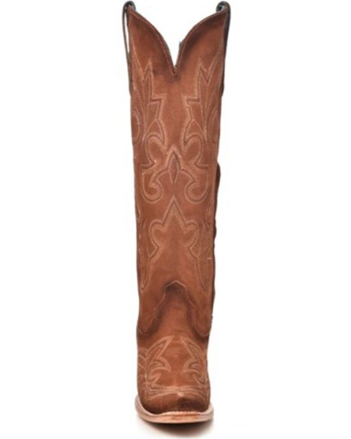 Image #3 - Corral Women's Shedron Suede Tall Western Boots - Snip Toe, Rust Copper, hi-res