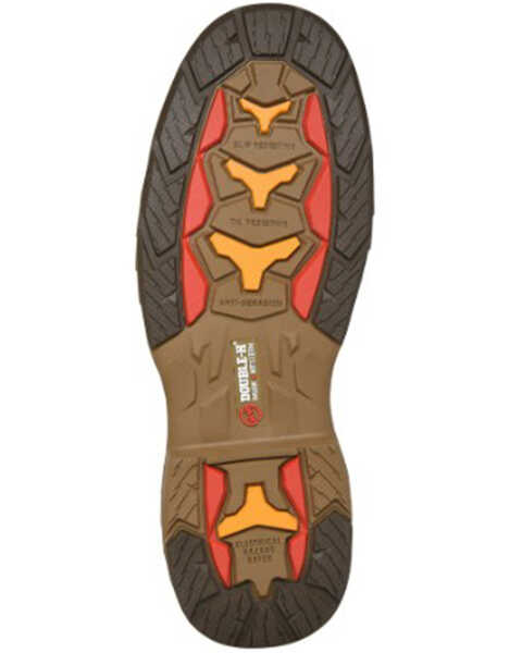 Double H Men's 8" Western Work Boots - Composite Toe, Medium Brown, hi-res