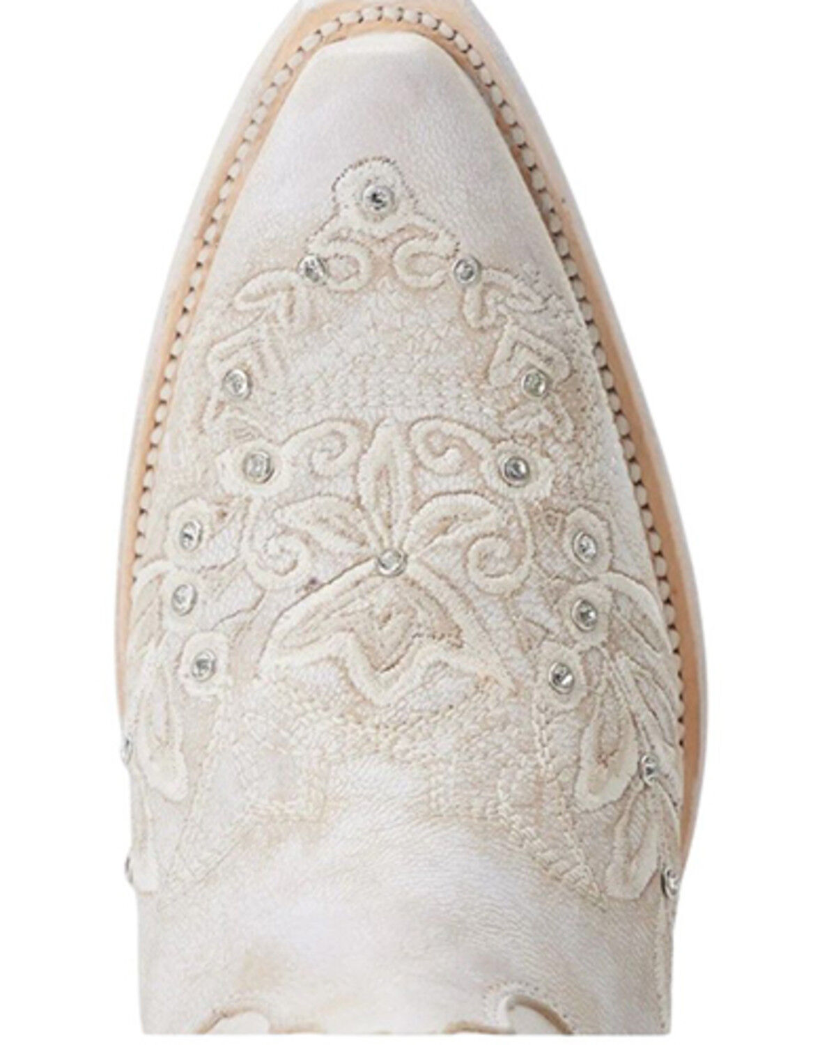 Image #6 - Lane Women's Destiny Western Boots - Snip Toe, White, hi-res