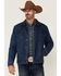 Image #2 - Cody James Men's Grand Teton 3.0 Sherpa-Lined Button-Front Denim Jacket , , hi-res
