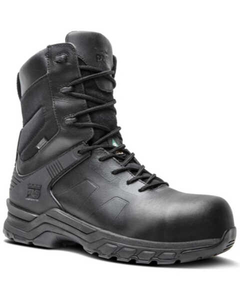 Timberland PRO Men's Hypercharge Waterproof Work Boots - Composite Toe, Black, hi-res