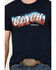 Image #3 - Cinch Men's Logo Short Sleeve Graphic T-Shirt, Navy, hi-res