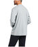 Image #2 - Ariat Men's FR Max Protect Inherent Work Pocket T-Shirt, Heather Grey, hi-res