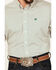Cinch Men's Geo Print Stretch Long Sleeve Button-Down Western Shirt, White, hi-res
