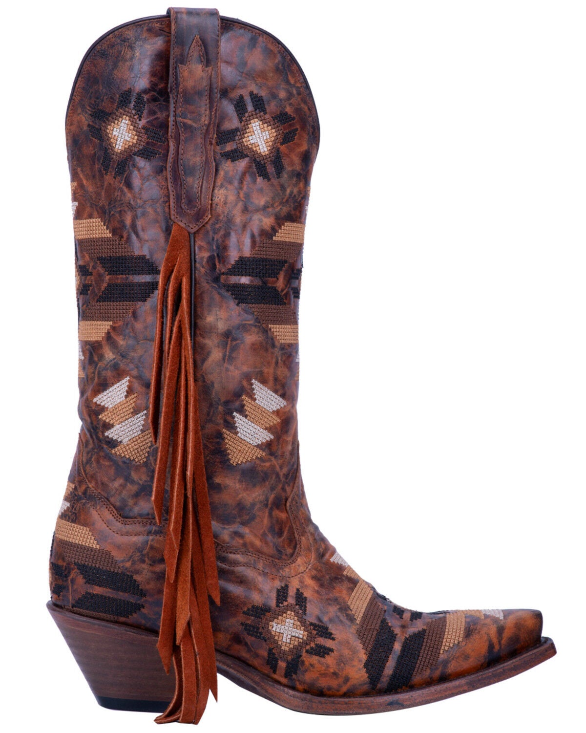 fringe western boots