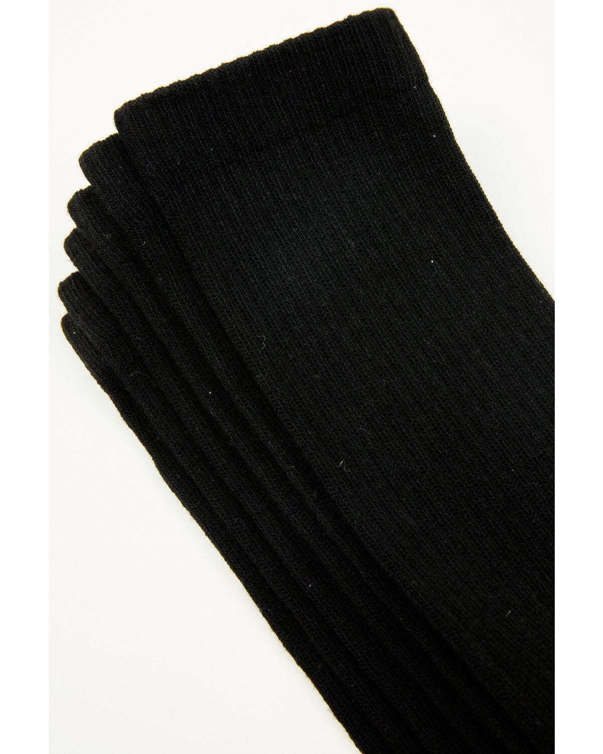 Image #2 - Cody James Men's Crew Socks - 3 Pack, Black, hi-res