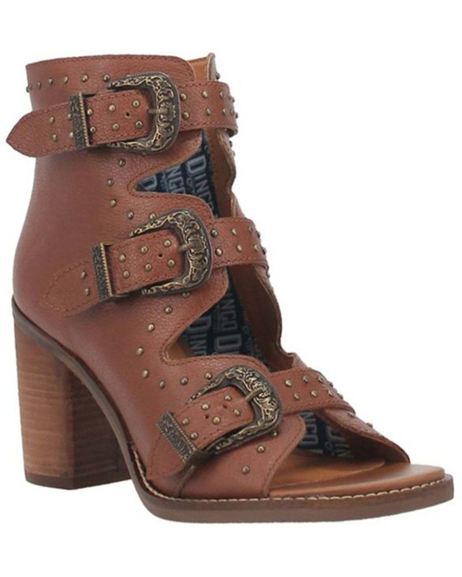 Buckle studded sandals hotsell