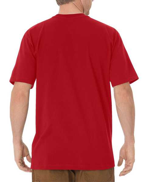 Image #2 - Dickies Heavyweight T-Shirt, Red, hi-res