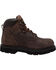 Image #2 - Ad Tec Men's 6" Leather Work Boots - Steel Toe, Brown, hi-res