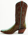 Image #3 - Shyanne Women's Maggie Exotic Caiman Western Boots - Round Toe, Multi, hi-res