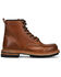 Image #2 - Frye Men's Hudson Lace-Up Work Boots - Round Toe, Caramel, hi-res