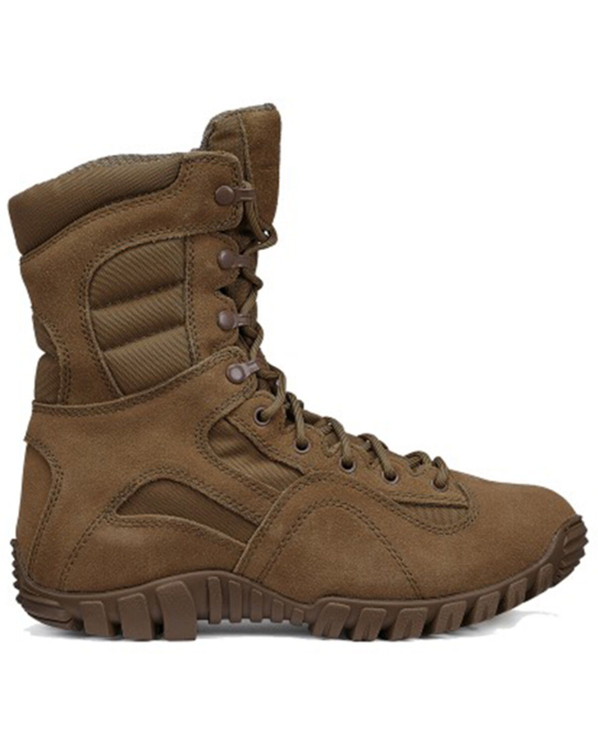 Image #2 - Belleville Men's Khyber 8" Waterproof Insulated Assault Work Boots - Soft Toe, Brown, hi-res