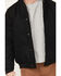 Image #3 - Hawx Men's Hooded Bomber Jacket, Black, hi-res