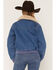 Image #4 - Wrangler Retro Women's Medium Wash Denim Bomber Jacket, Medium Wash, hi-res