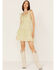 Image #2 - Heartloom Women's Rianne Ruffle Tiered Mini Dress, Green, hi-res