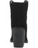 Dingo Women's Black Flannie Fashion Booties - Round Toe, Black, hi-res