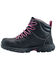 Image #3 - Avenger Men's Flight Mid Lace-Up Work Boots - Alloy Toe, Black, hi-res