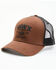 Image #1 - Hawx Men's Logo Ball Cap, Dark Brown, hi-res