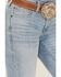 Ariat Women's R.E.A.L. Light Wash Perfect Arrow Fit Penelope Stretch Bootcut Jeans, Light Wash, hi-res