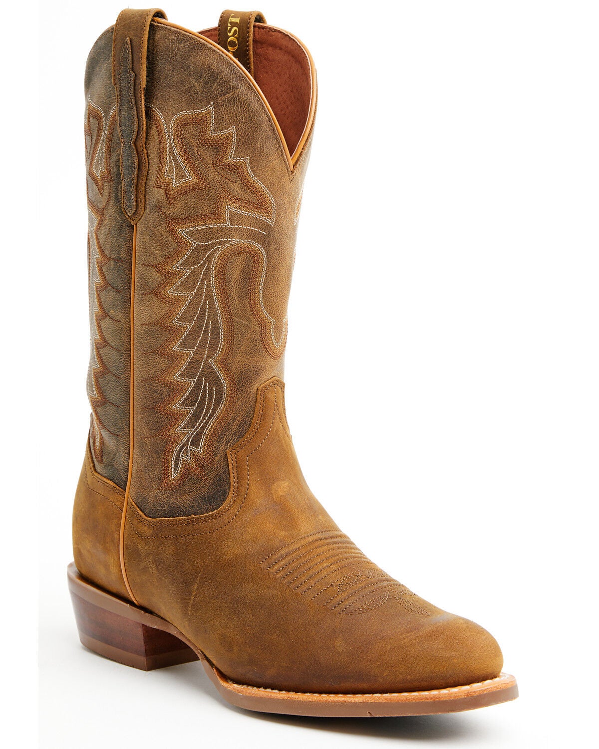 Dan Post Men's Neeley Tall Performance Western Boots - Round Toe, Tan, hi-res