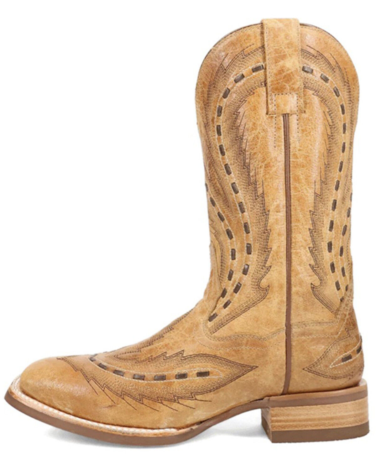 Image #3 - Dan Post Women's Gale Western Boots - Broad Square Toe, , hi-res