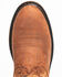 Image #6 - Cody James Men's Waterproof Decimator Western Work Boots - Steel Toe, Brown, hi-res