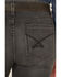 Image #4 - Cinch Women's Lynden Moderate Rise Slim Trouser Stretch Denim Jeans, Black, hi-res