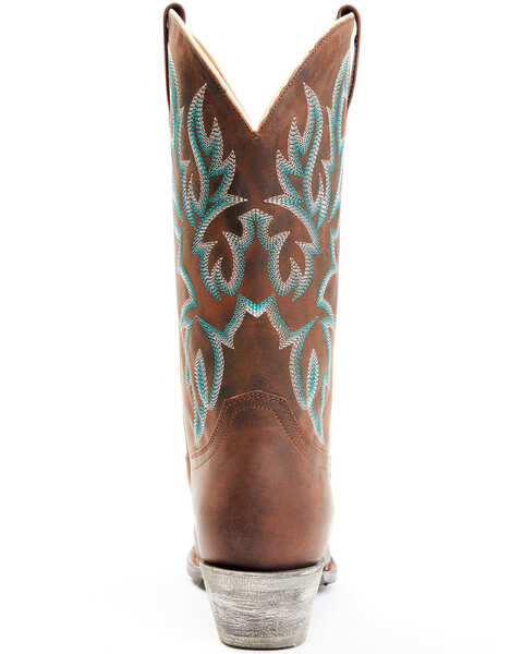 Image #5 - Shyanne Women's Darcy Western Boots - Snip Toe, Brown, hi-res