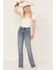 Image #1 - Rock & Roll Denim Women's Medium Wash High Rise Bootcut Jeans, Medium Wash, hi-res
