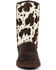 Image #4 - Superlamb Women's Turano 11" Cow Print Real Hair-On Casual Pull On Boots - Round Toe, , hi-res