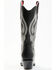 Image #5 - Planet Cowboy Women's Psychedelic Lines On The Highway Leather Western Boot - Snip Toe, Black, hi-res