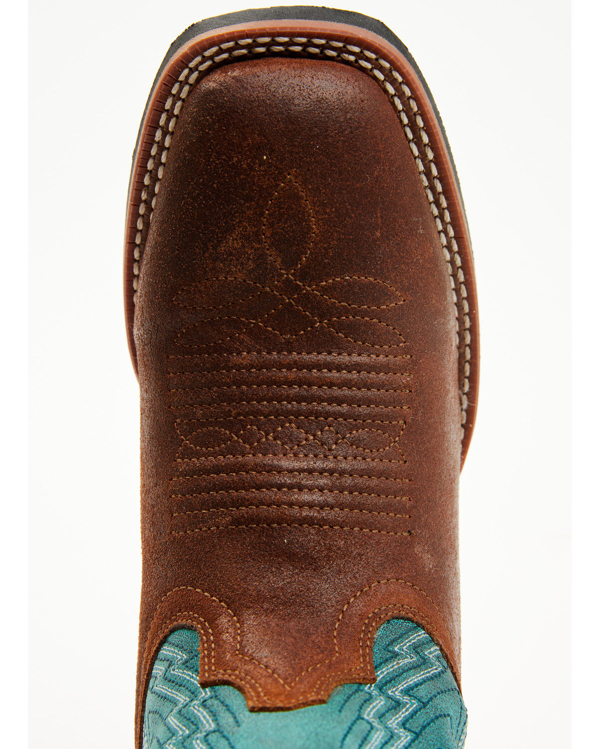 Image #6 - Laredo Women's Sable Western Boots - Broad Square Toe, Brown, hi-res