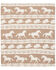 Image #2 - Carstens Home Wrangler Rodeo Stretchy Throw Blanket, Tan, hi-res