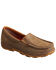 Image #1 - Twisted X Women's Slip-On Driving Shoes - Moc Toe, Brown, hi-res
