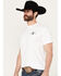 Image #2 - Cowboy Up Men's It's Not A Choice Short Sleeve Graphic T-Shirt, White, hi-res