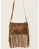 Image #3 - Keep It Gypsy Women's Coors Rodeo Cowhide Fringe Maxine Crossbody Bag, Brown, hi-res