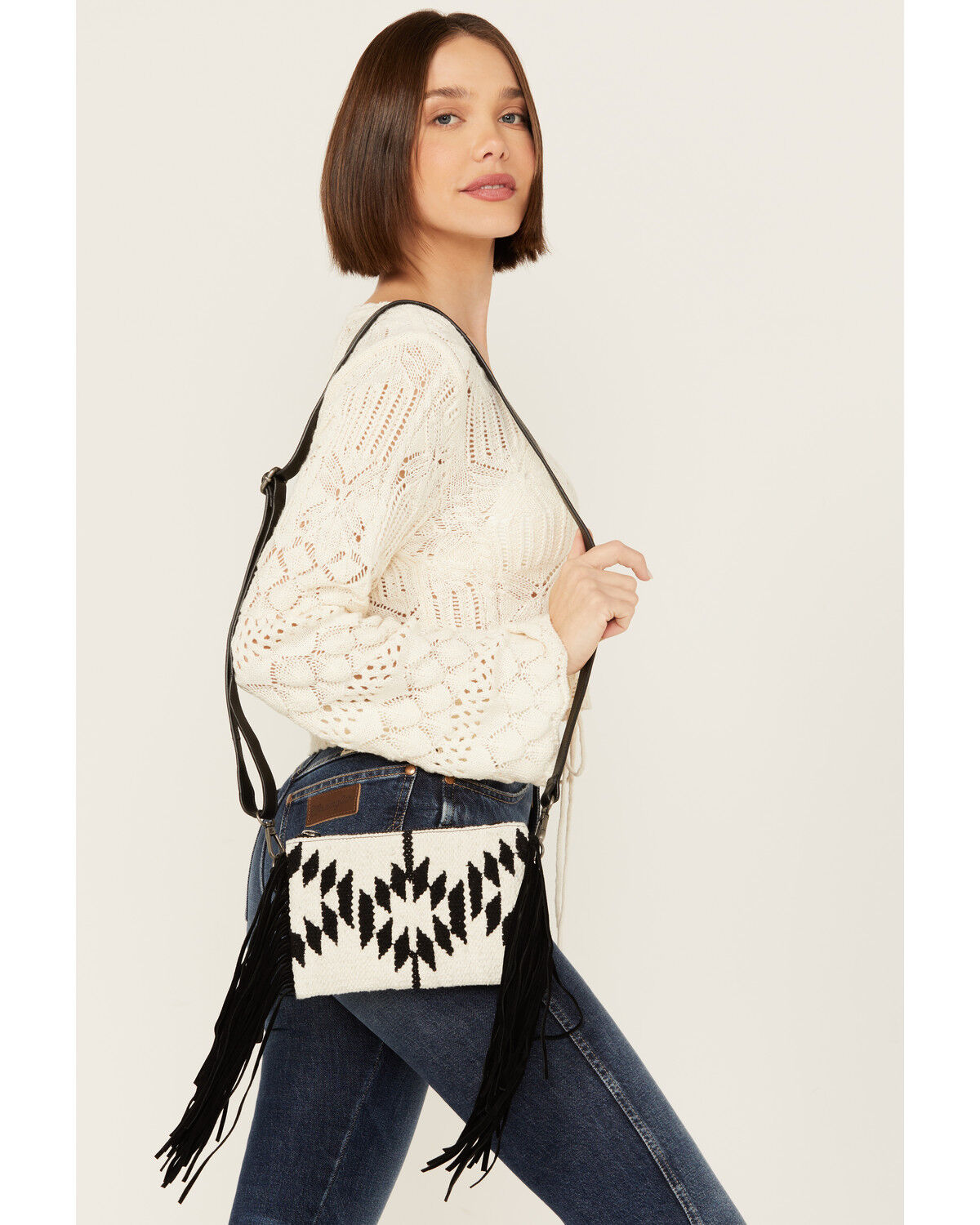 Image #1 - Idyllwind Women's Caraway Crossbody Bag, White, hi-res