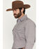 Image #2 - Panhandle Slim Men's Medallion Print Long Sleeve Snap Western Shirt, Rust Copper, hi-res