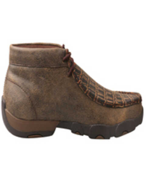 Image #2 - Twisted X Men's Work Driving Moc - Alloy Toe, Brown, hi-res