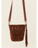 Image #3 - Shyanne Women's Aria Suede Bucket Crossbody Bag, Brown, hi-res
