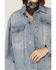 Unpublished Denim Women's Light Wash Davie Denim Trucker Jacket, Blue, hi-res