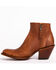 Image #2 - Shyanne Women's Millie Floral Embroidered Booties - Round Toe, Brown, hi-res