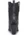 Image #4 - Corral Women's Studded Outlay Western Booties - Snip Toe, Black, hi-res