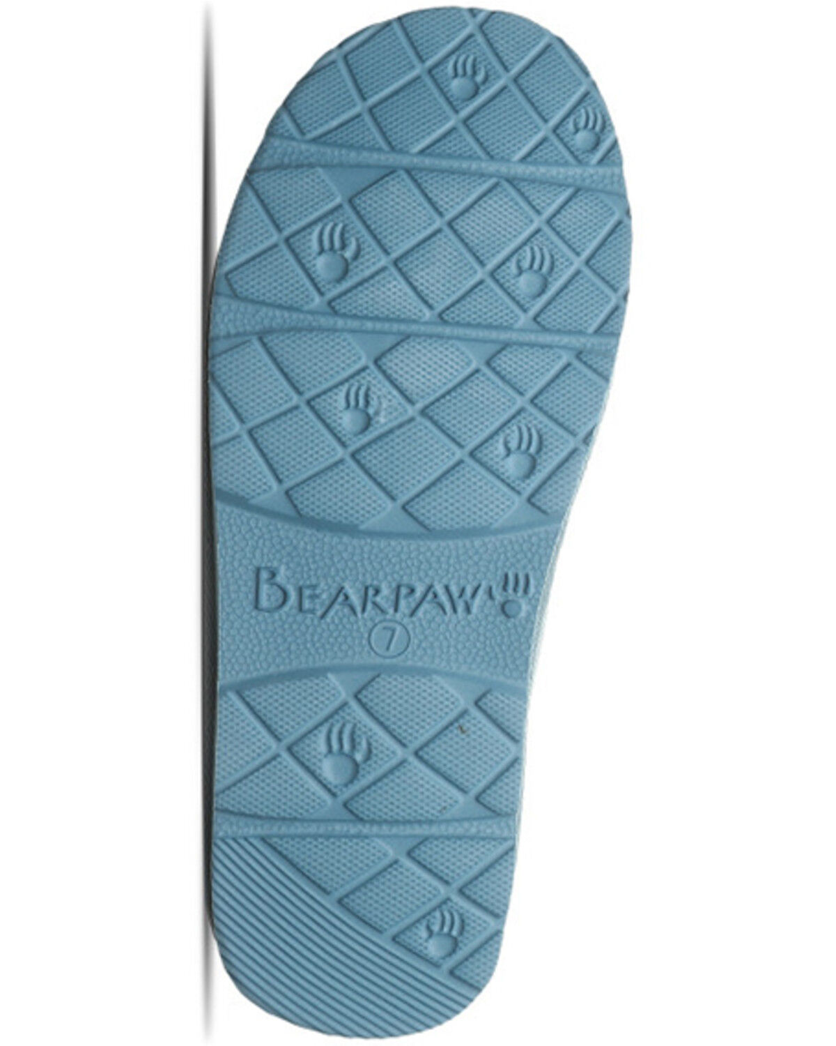 Image #7 - Bearpaw Women's Tabitha Casual Slippers, Blue, hi-res