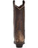 Image #4 - Circle G Women's Exotic Python Studded Western Boots - Snip Toe, Brown, hi-res