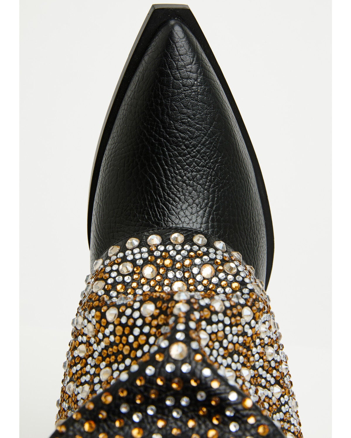 Image #6 - Azalea Wang Women's Beth Rhinestone Tall Fashion Boots - Snip Toe, Black, hi-res
