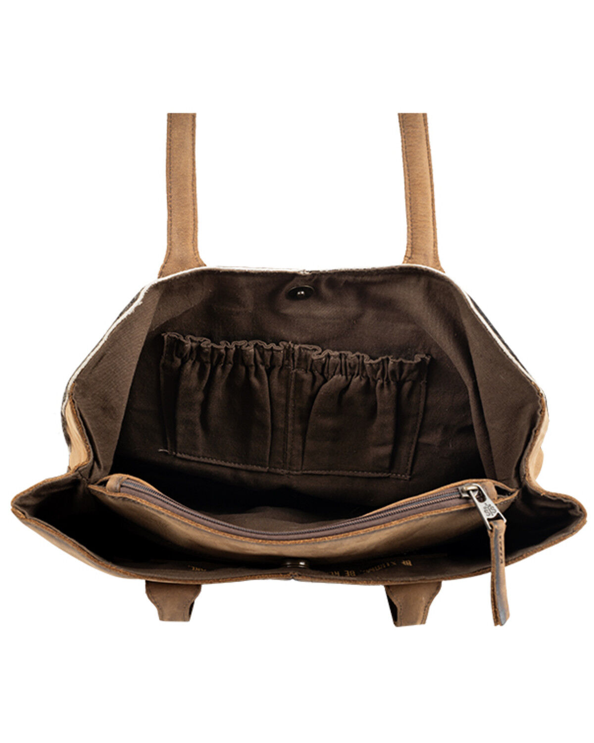 Image #4 - STS Ranchwear By Carroll Josie Cowhide Tote Bag, Brown, hi-res