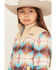 Image #2 - Ariat Girls' Southwestern Print Jacket, Tan, hi-res