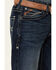 Image #3 - Ariat Men's M4 Barstow Denali Dark Wash Stretch Relaxed Straight Jeans, Blue, hi-res